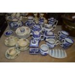 Collection of Blue & White Willow Pattern Tea and Dinner Ware etc.