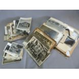 Large Collection of Military Personnel and Studio Photographs and Postcards "1909-1949 Career of C.
