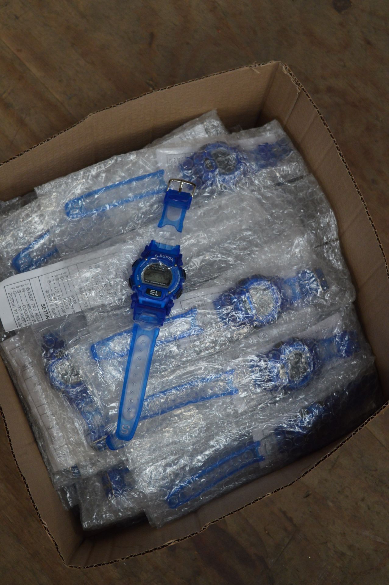 *Box Containing 50 Blue G-Shock Digital Watches