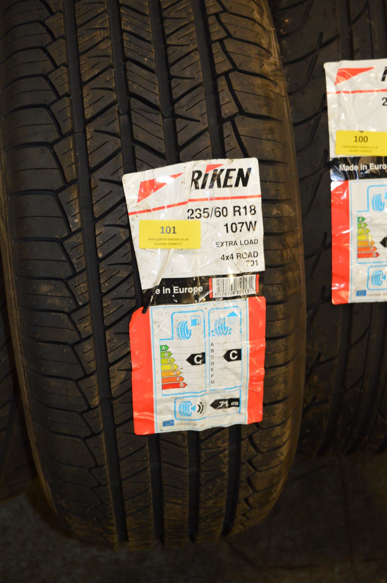 *Riken 235/60R18 107W TYre