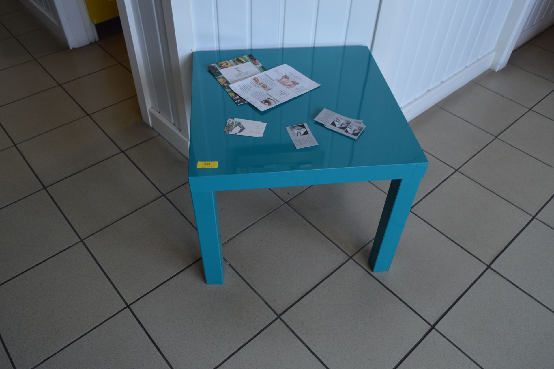 *Turquoise Occasional Table
