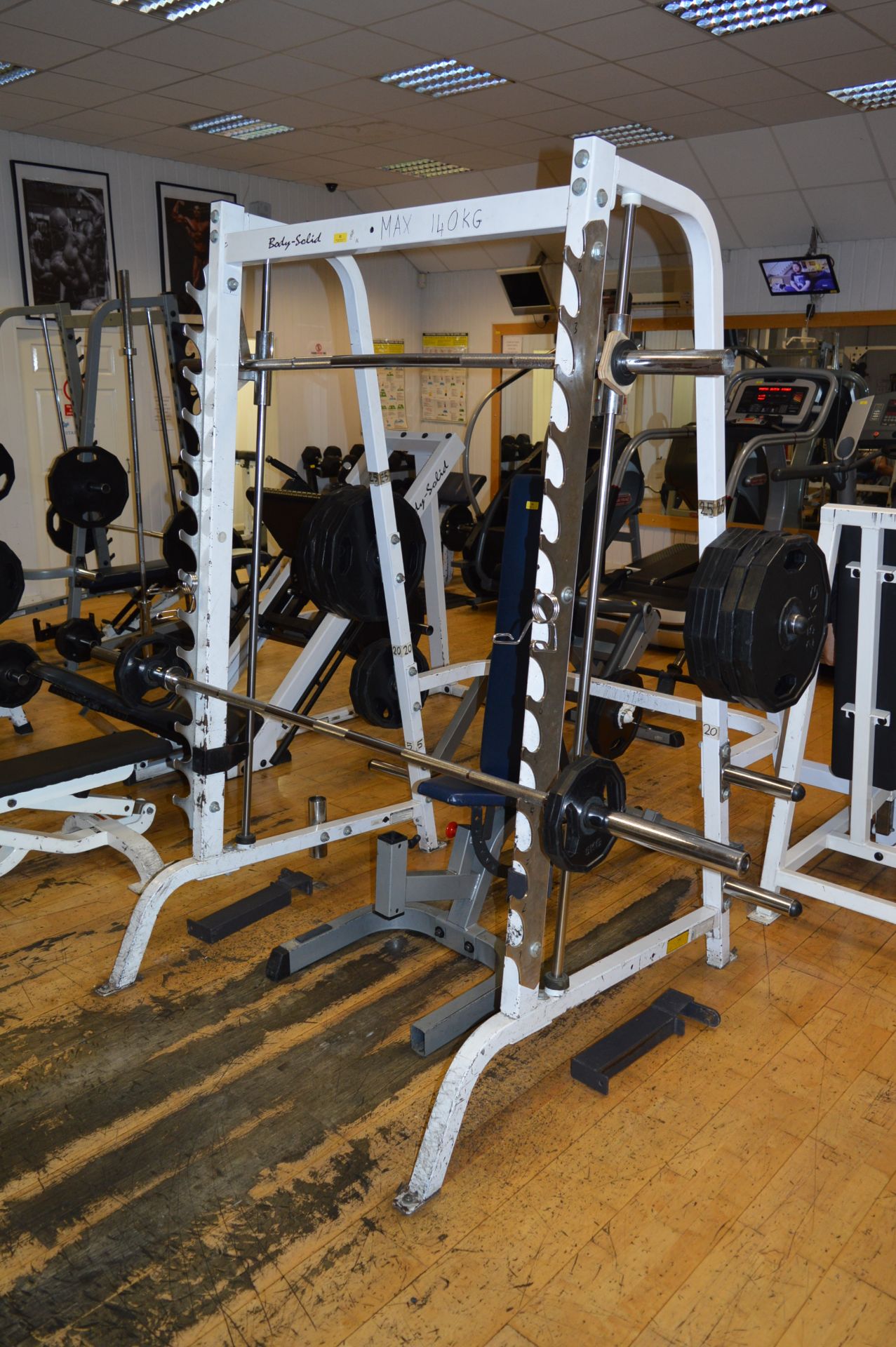 *Body Solid Smith Machine with Olympic Bar