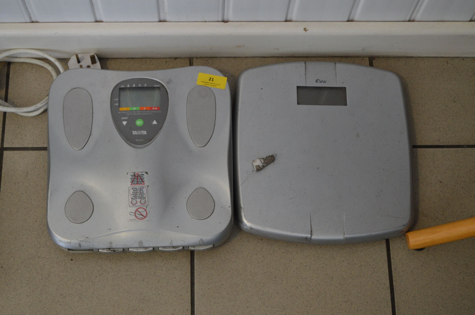 *Two Sets of Digital Scales