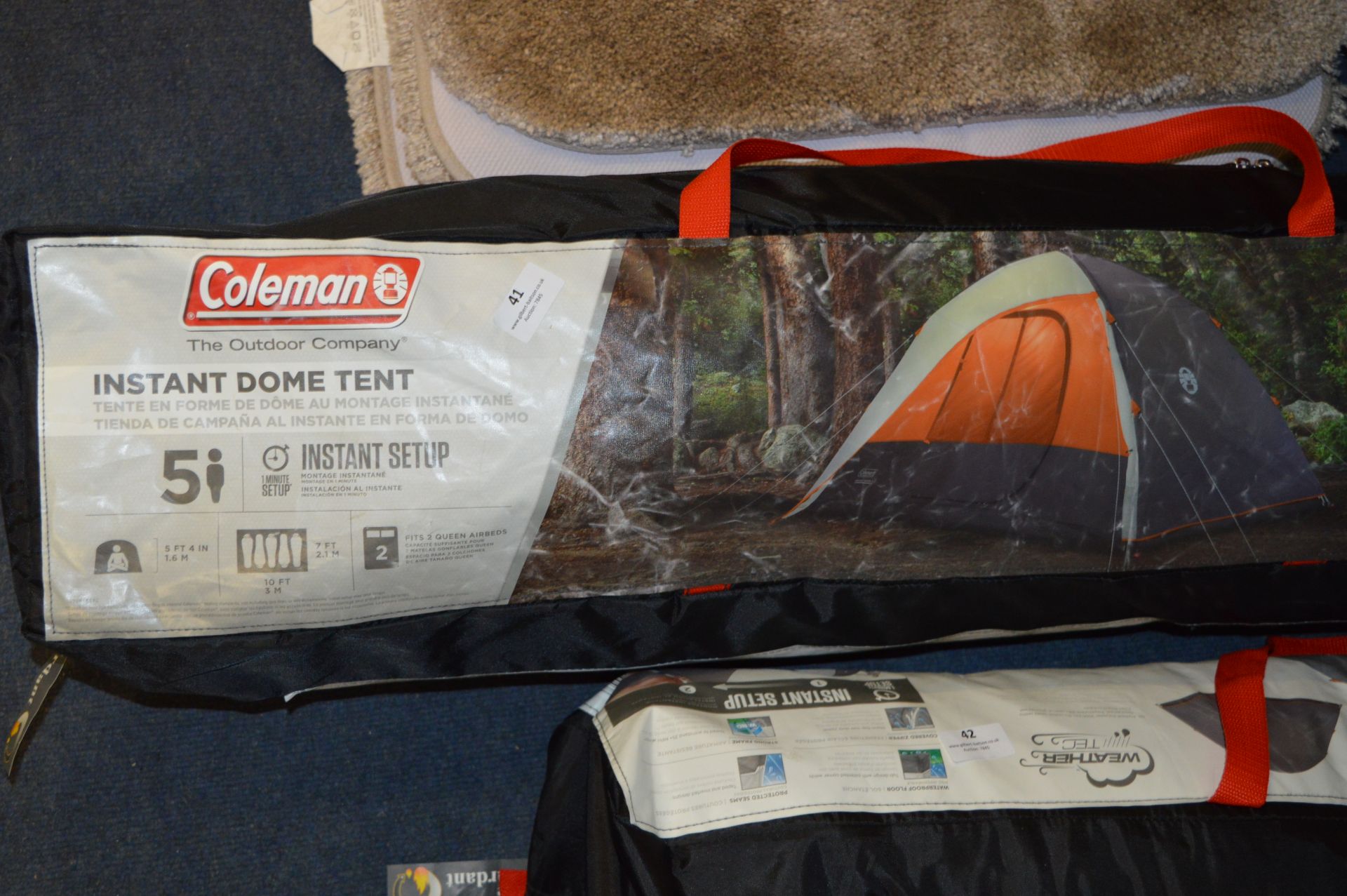 *Coleman Instant Five Person Dome Tent