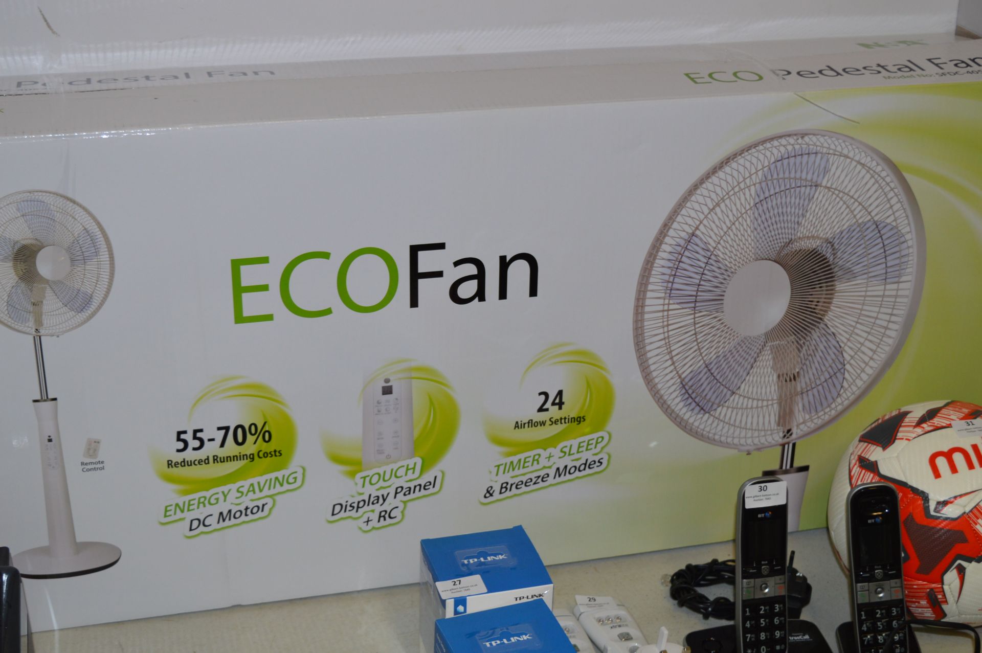 *NSA Remote Control Eco Fan