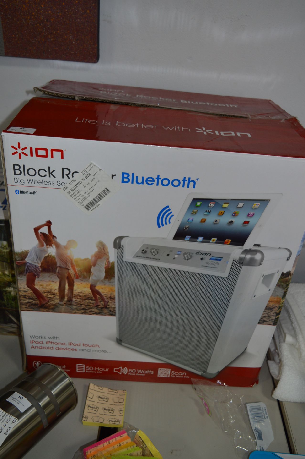 *Ion Blockrocker PA System with Bluetooth Connectivity