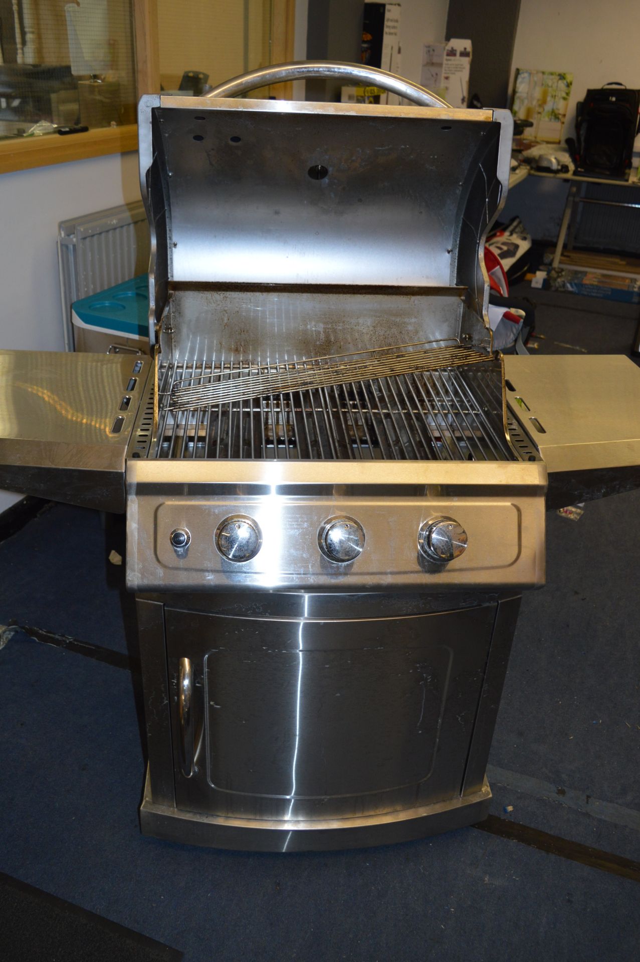 *Landmann Stainless Steel as Fired Three Burner Barbeque