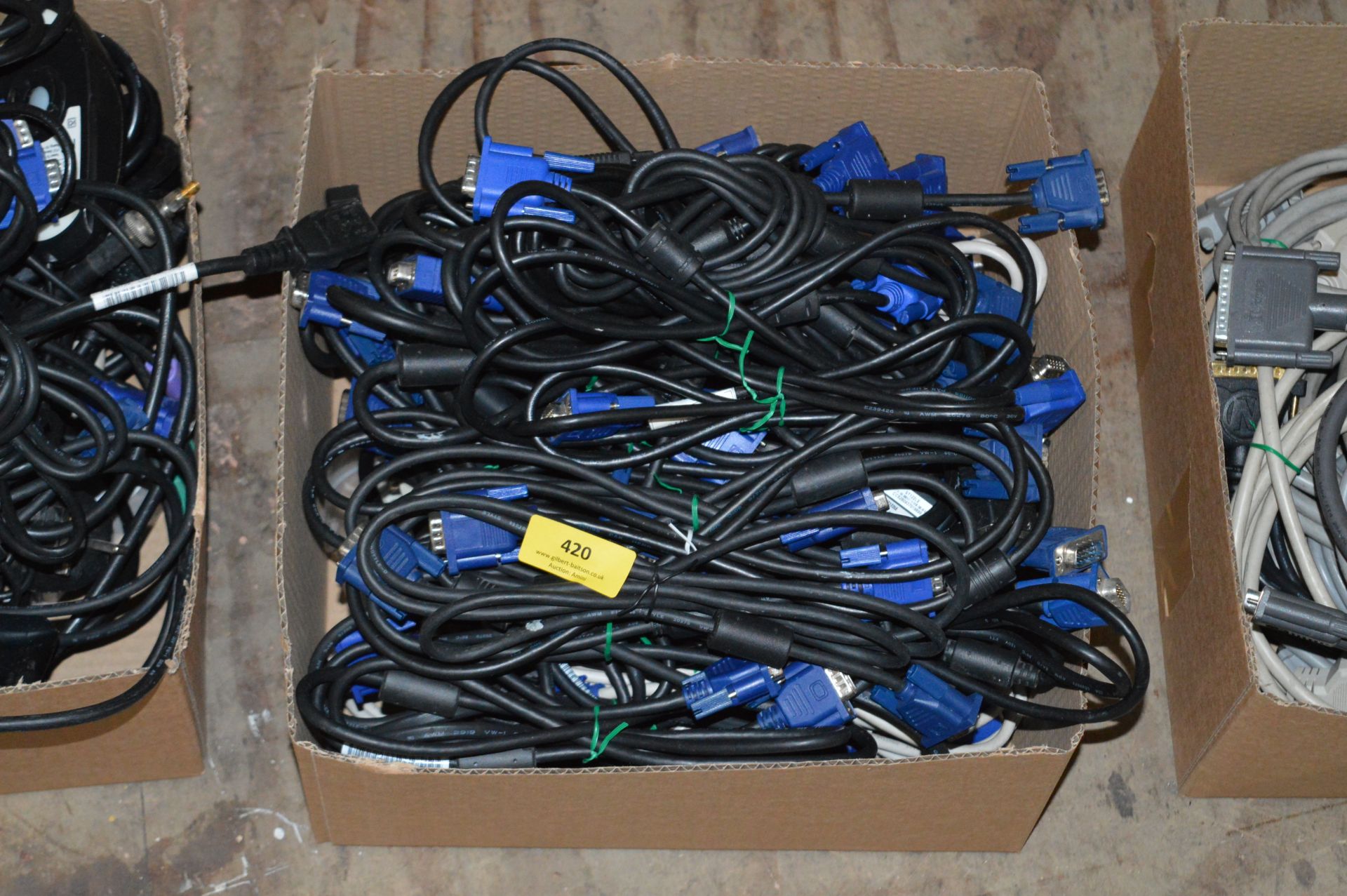 *Box Containing VGA Cables