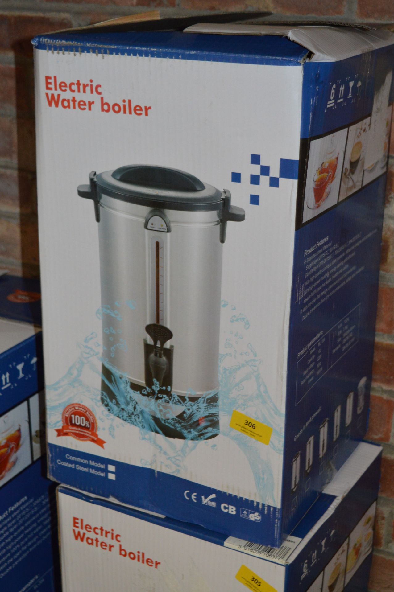 *10L Stainless Steel Catering Boiler (Boxed)