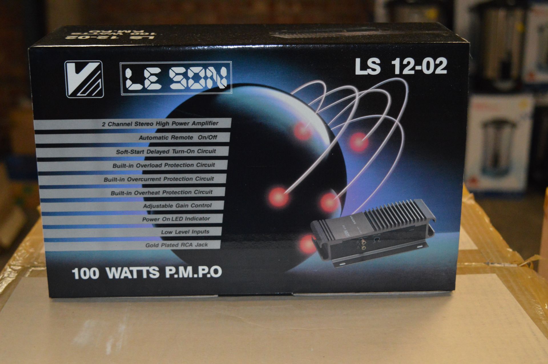 *Six Leson Model:LS12-02 100W Amplifiers