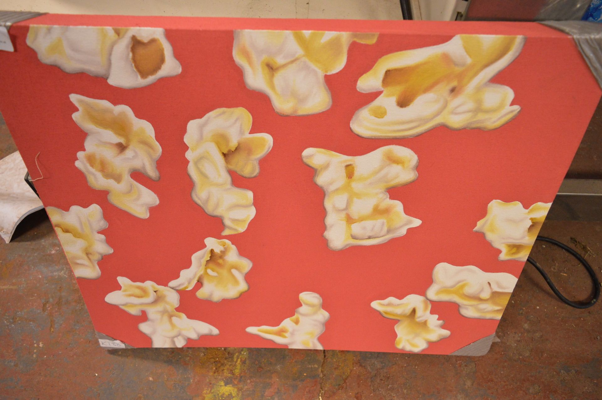 Unframed Printed Canvas "Popcorn"