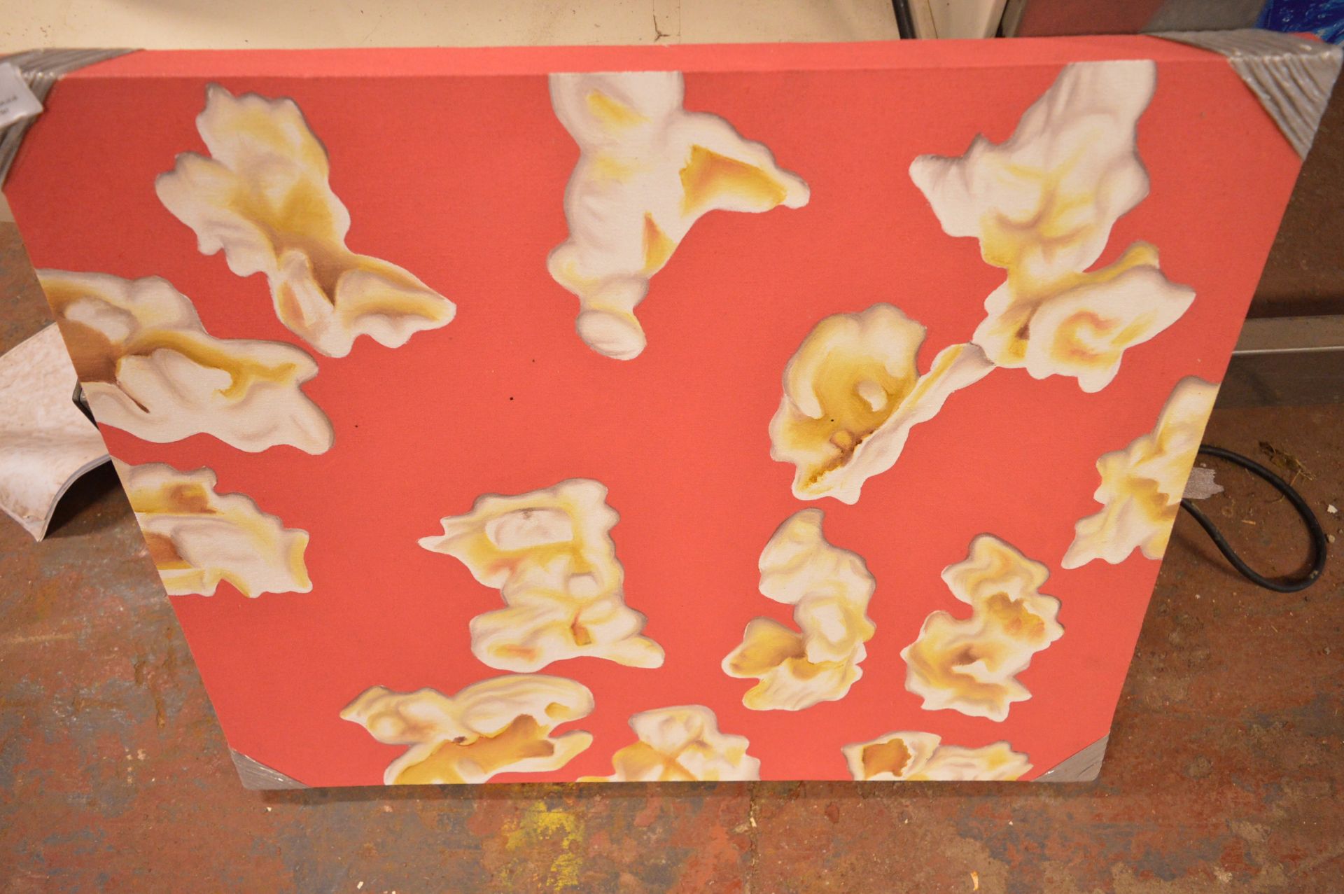 Unframed Printed Canvas "Popcorn"