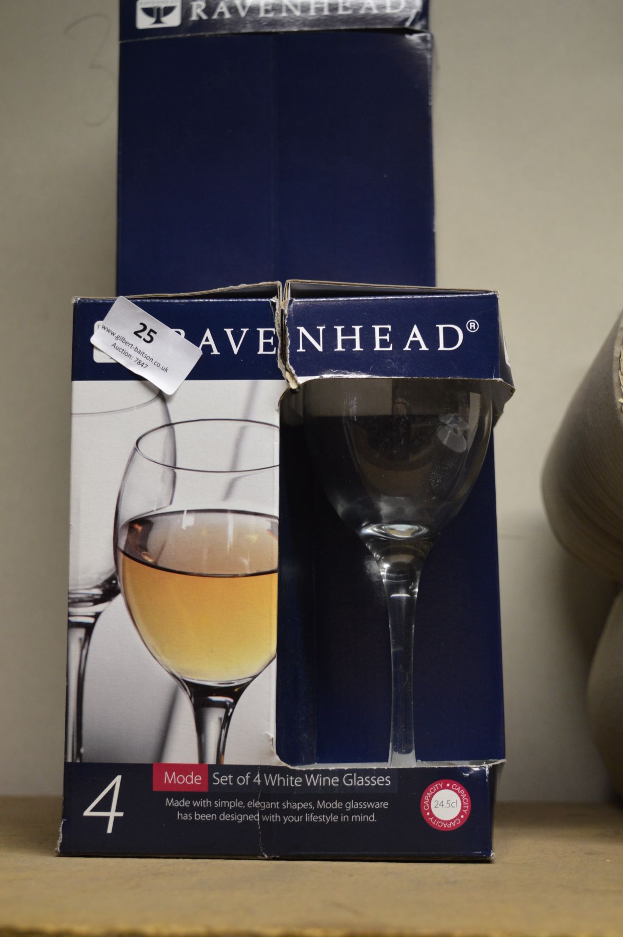 Twelve Ravenhead Wine Glasses