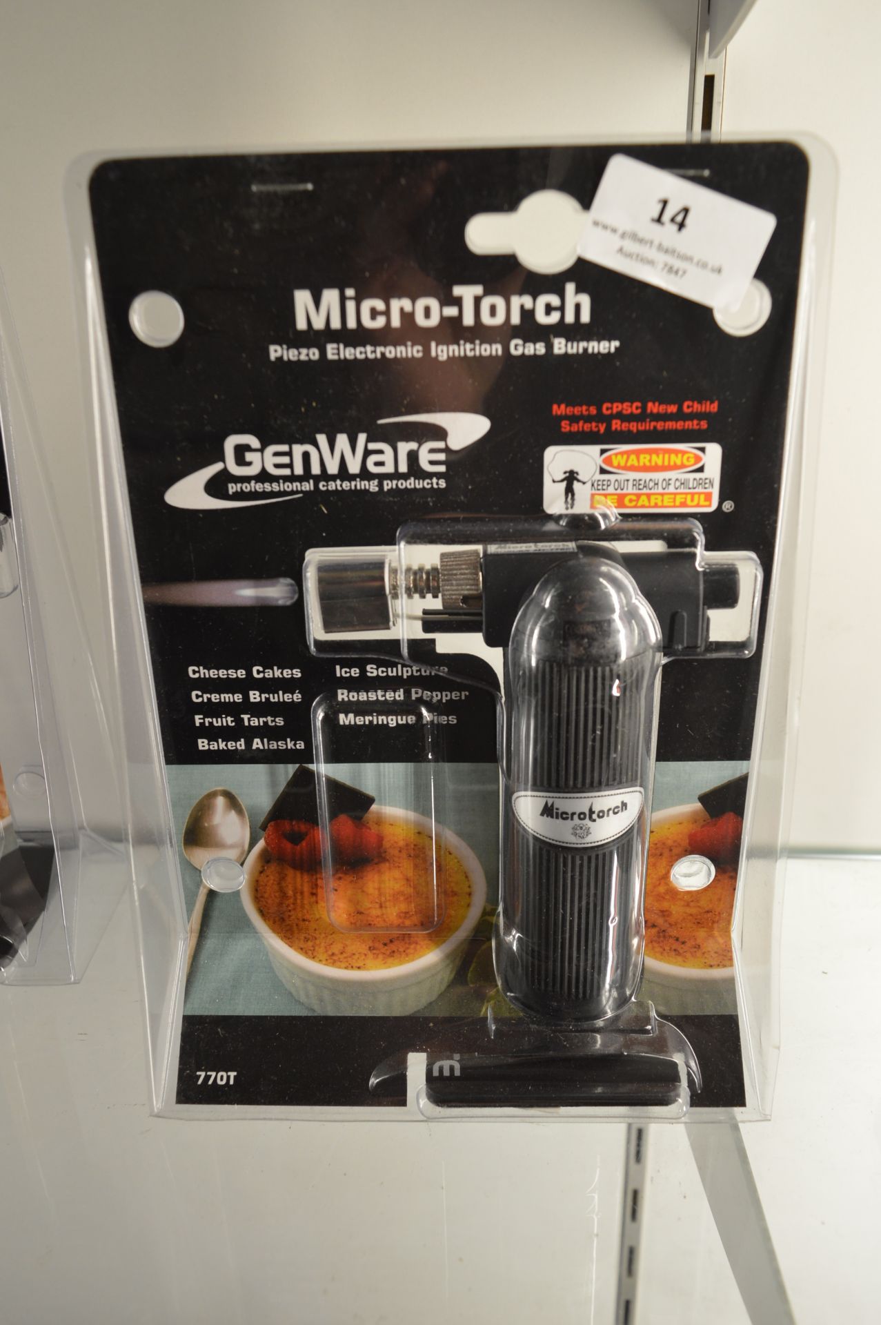 Micro-torch Chef's Blow Lamp