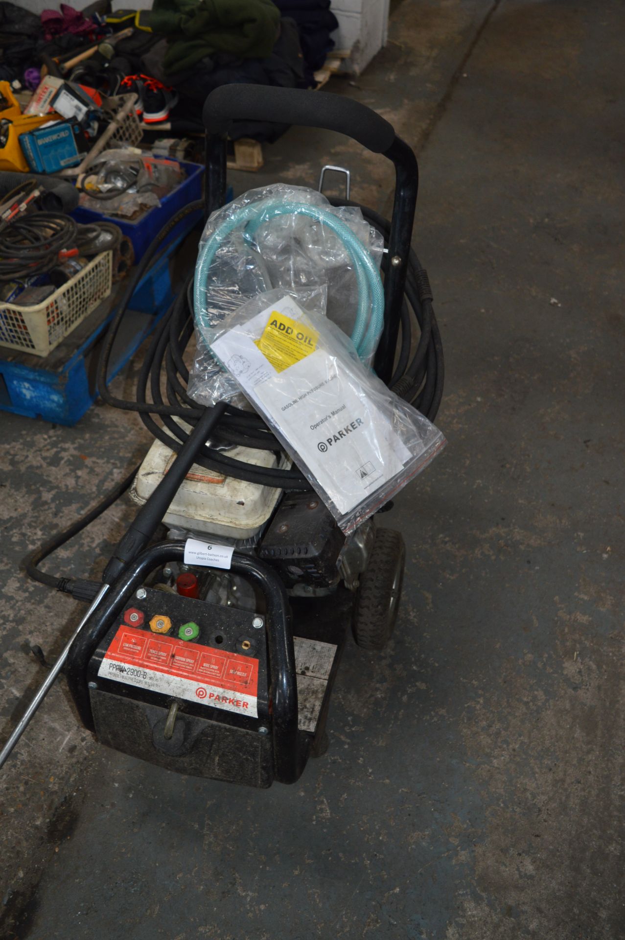 *Parker PPPW2900D Petrol Driven Cold Water Washer