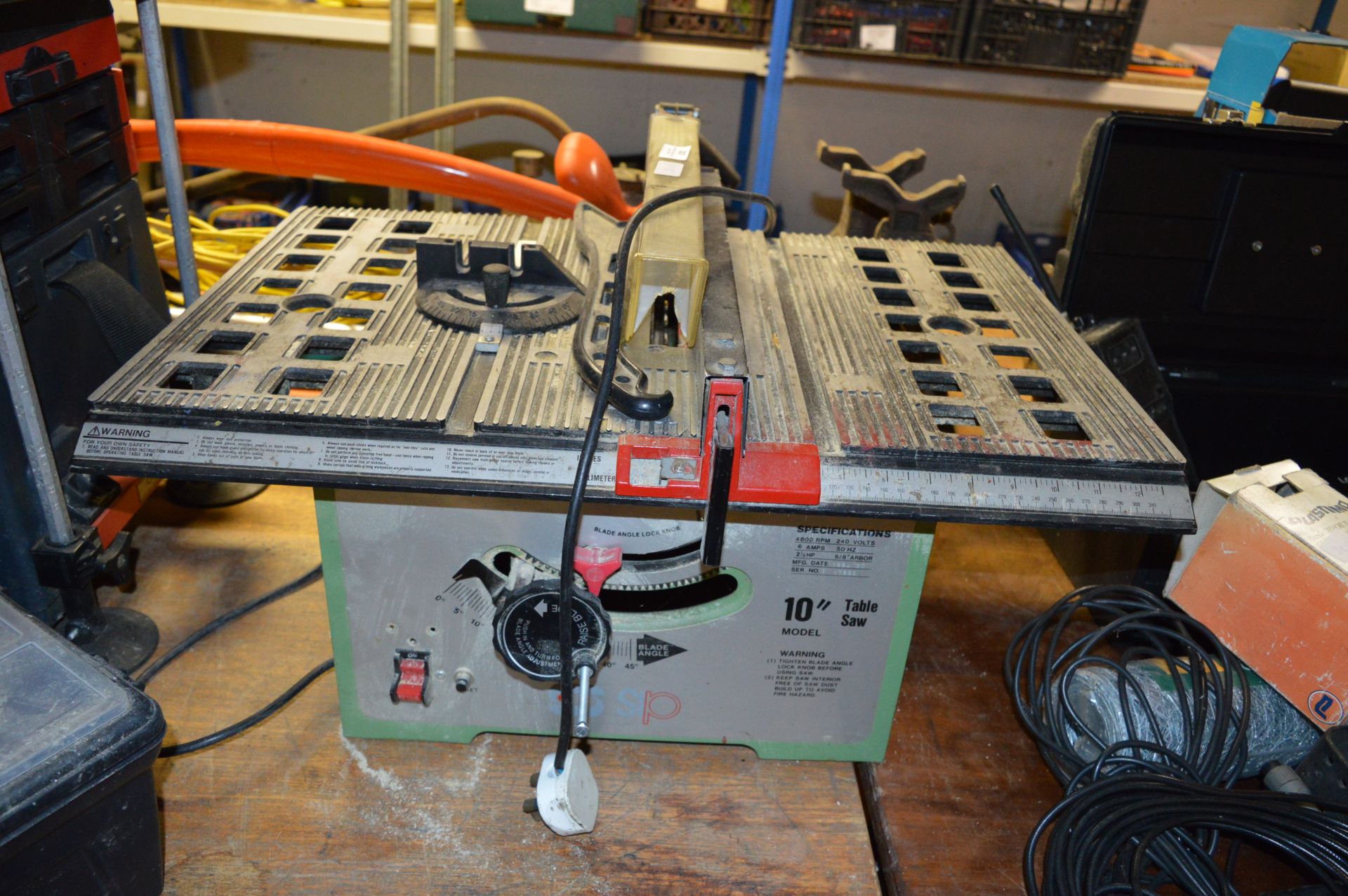 10" Table Saw