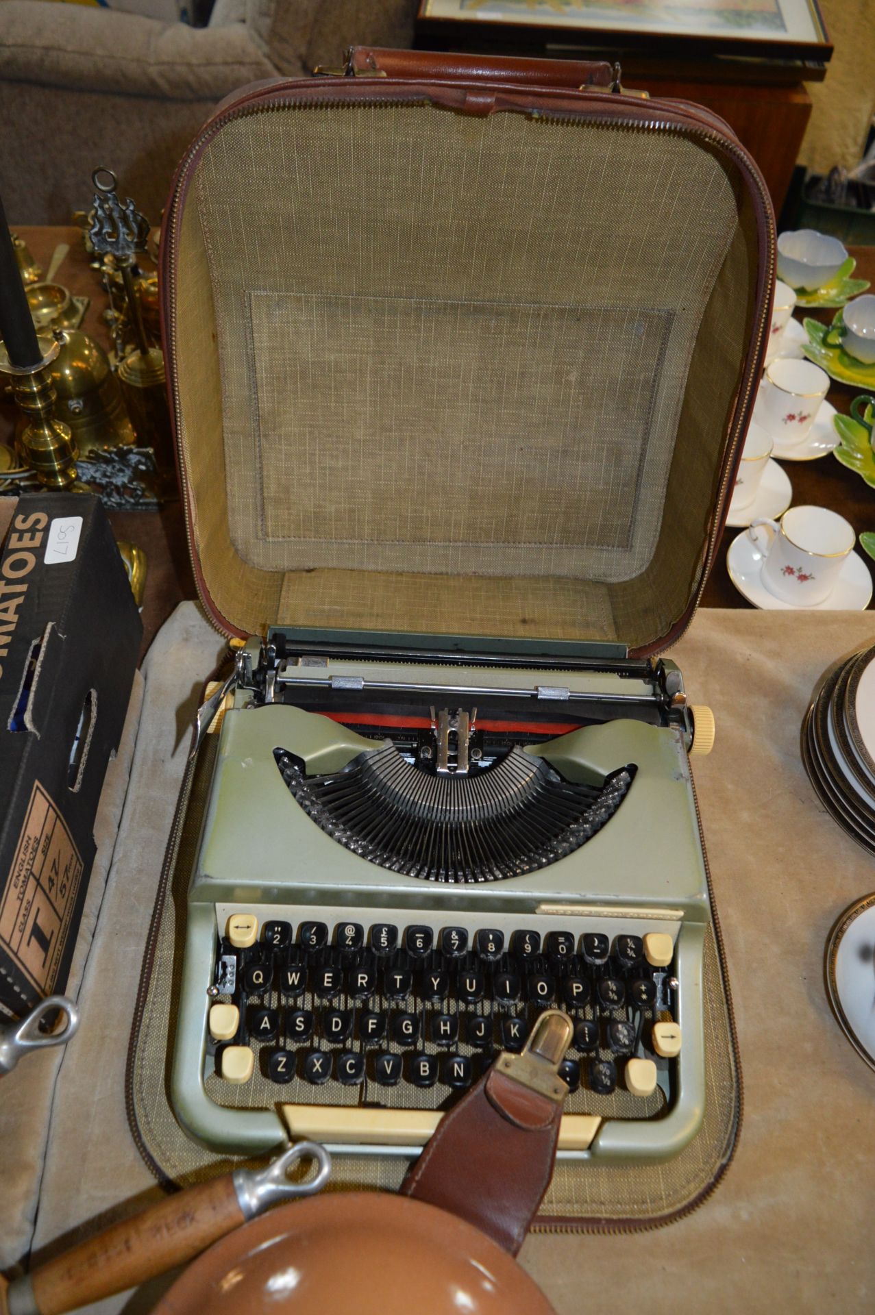 Imperial Typewriter in Case