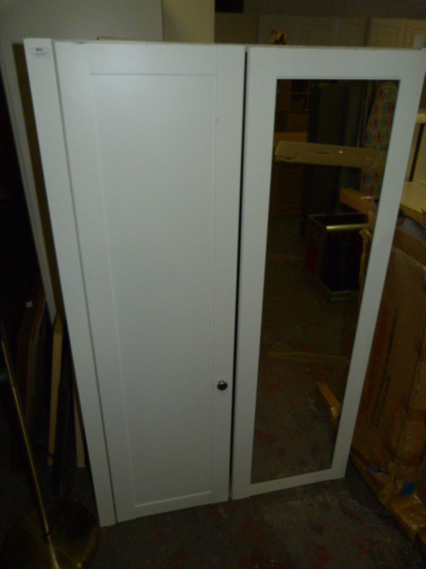 *White Double Door Wardrobe