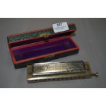 Hohner Harmonica In Case