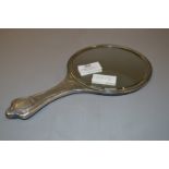 Hallmarked Silver Backed Vanity Mirror