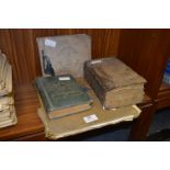 Early 19th Century Journal Naval Military, Coronation Book, Nursery Rhymes,78's & Book of Poems