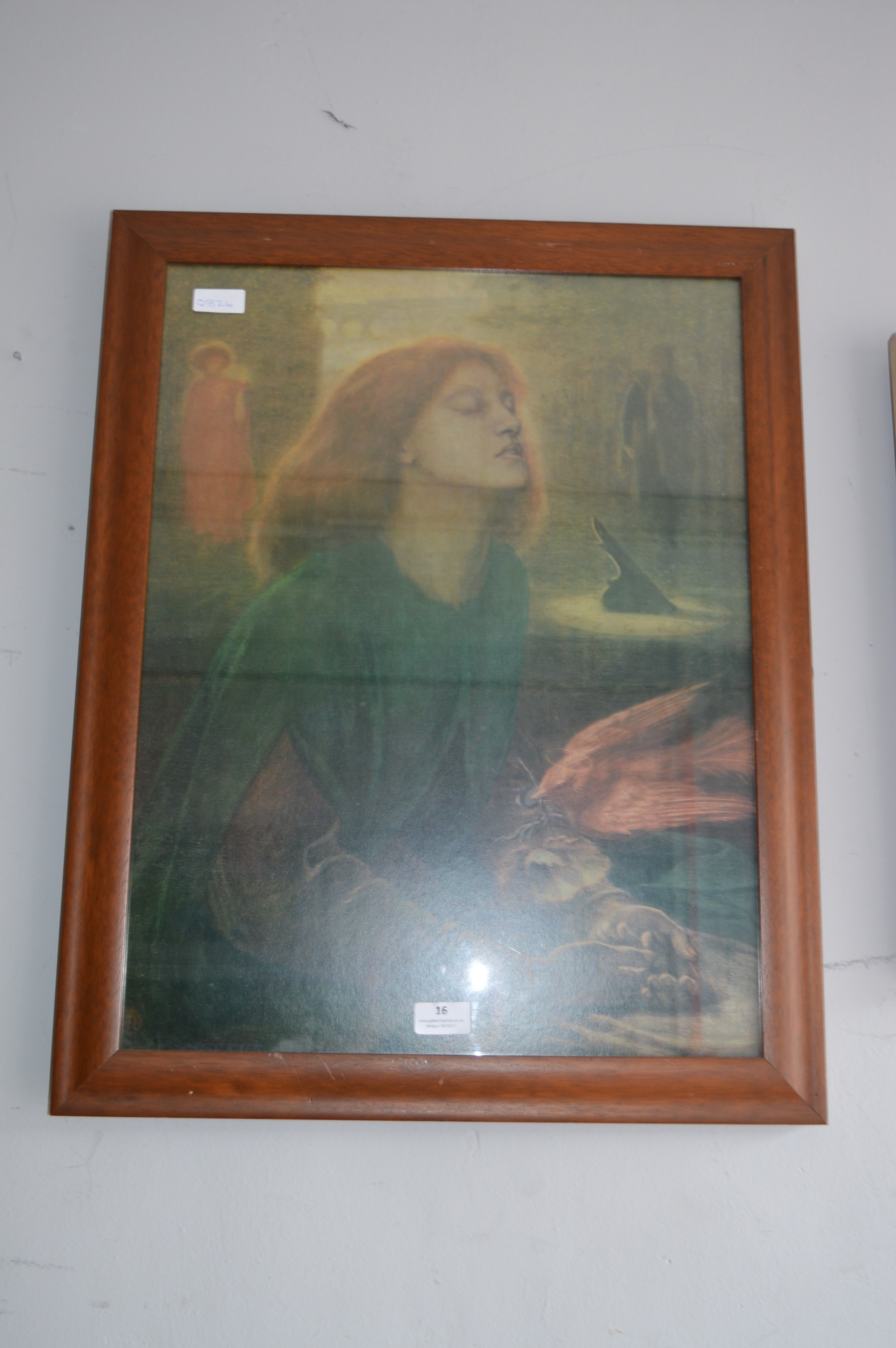 Framed Religious Print