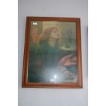 Framed Religious Print