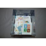 Box containing approximately 650 Assorted Sheet Stamps