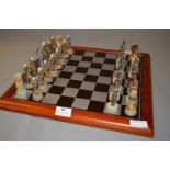 Chess Set with Arabian & Christian Figures