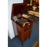 Aeolian Company Mahogany Gramophone Cabinet