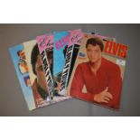 Collection of 6 Elvis Presley Magazines