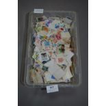 Tub containing 10000 Stamps