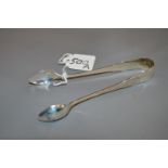 Silver Sugar Tongs, Birmingham 1909 - Approx 18 Grams