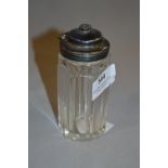 Silver Topped Glass Jar London 1931