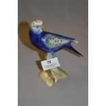 Holland Pottery Budgerigar Figurine