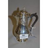 E & Co Chocolate Pot 925 Silver - 228 Grams