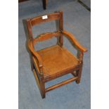 Child's Mahogany Armchair Commode