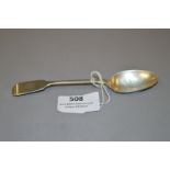 Hallmarked Silver Tea Spoon London 1867 - 19 Grams