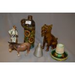 Wedgwood Match Striker, Beswick Donkey Figurine etc