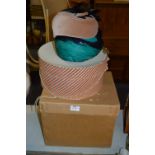 Selection of Vintage Hats & Hat Boxes