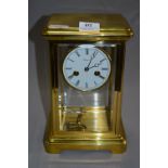 Rapport Brass Cased Large Carriage Clock