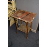 Japanese Bamboo Occasional Table