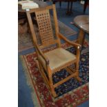 Rabbitman Peter Heap Solid Oak Rocking Chair