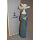 Lladro Figurine - Nun Reading