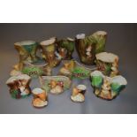 Collection of Hornsea Pottery Vases, Rabbits & Deers