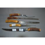 Bone Handled Carving Sets