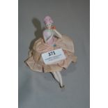 Porcelain Pin Cushion Doll