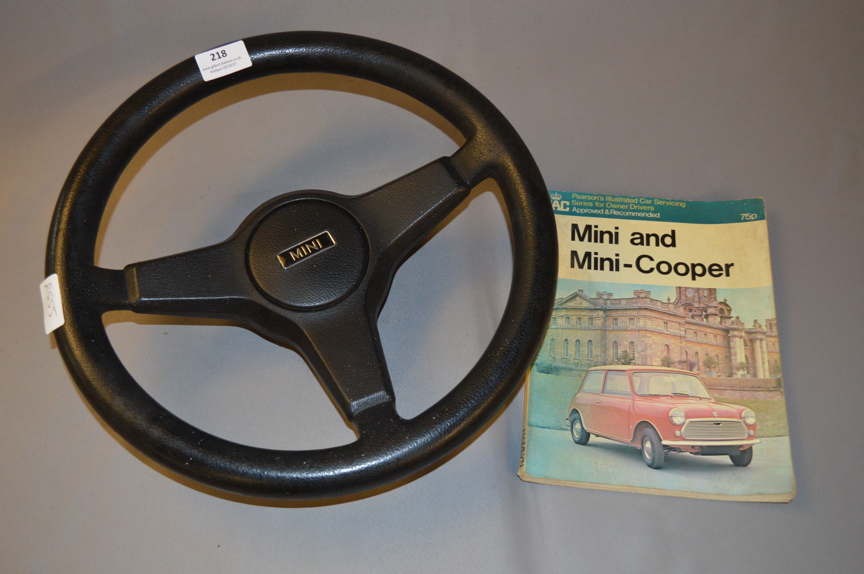 Mini Car Steering Wheel & Driver Manual