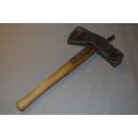 Firemans Axe with Leather Belt Clip