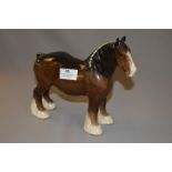 Beswick Shire Horse Figurine